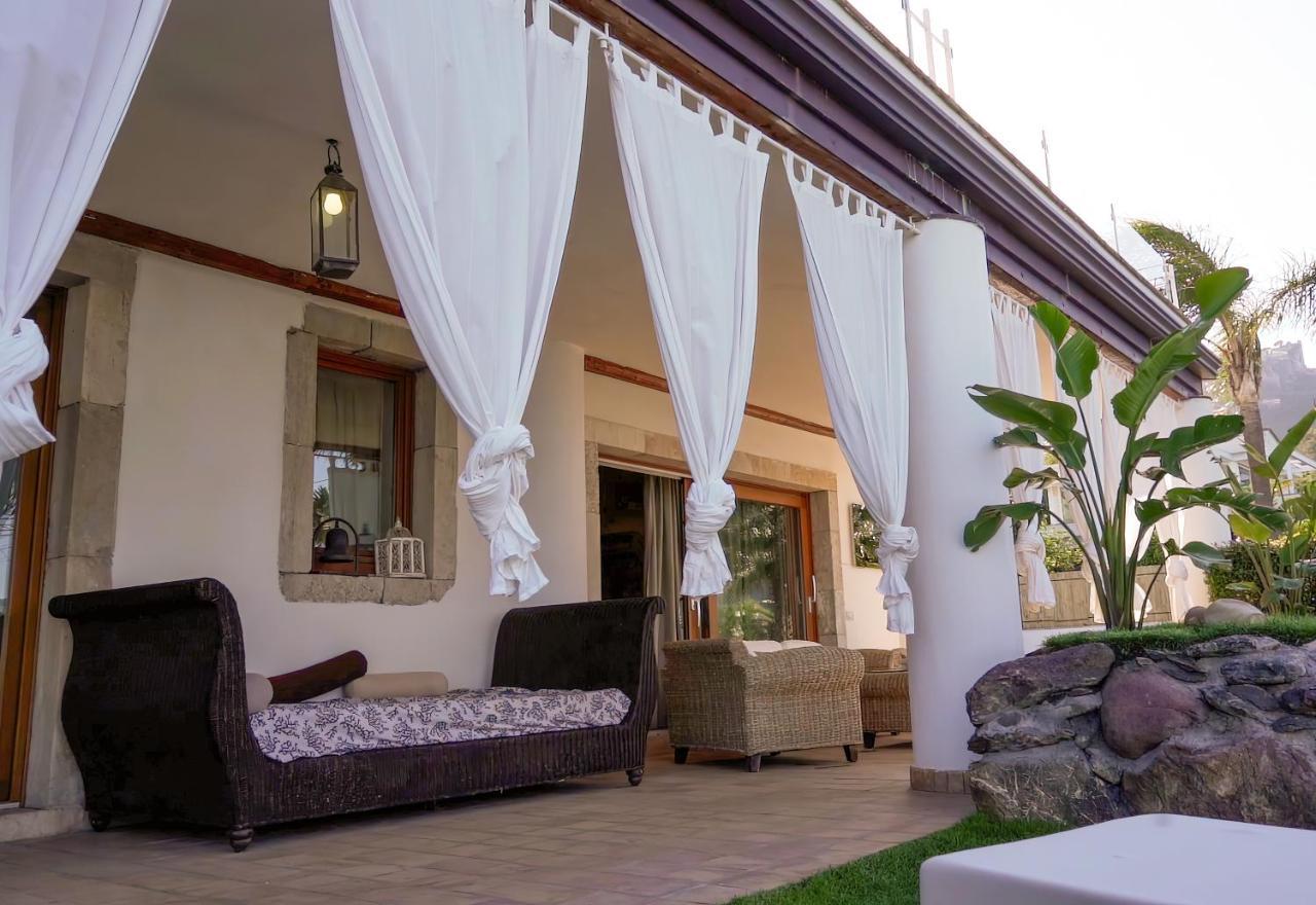 Luxury Taorum Villa With Spectacular Sea Views In 陶尔米纳 外观 照片