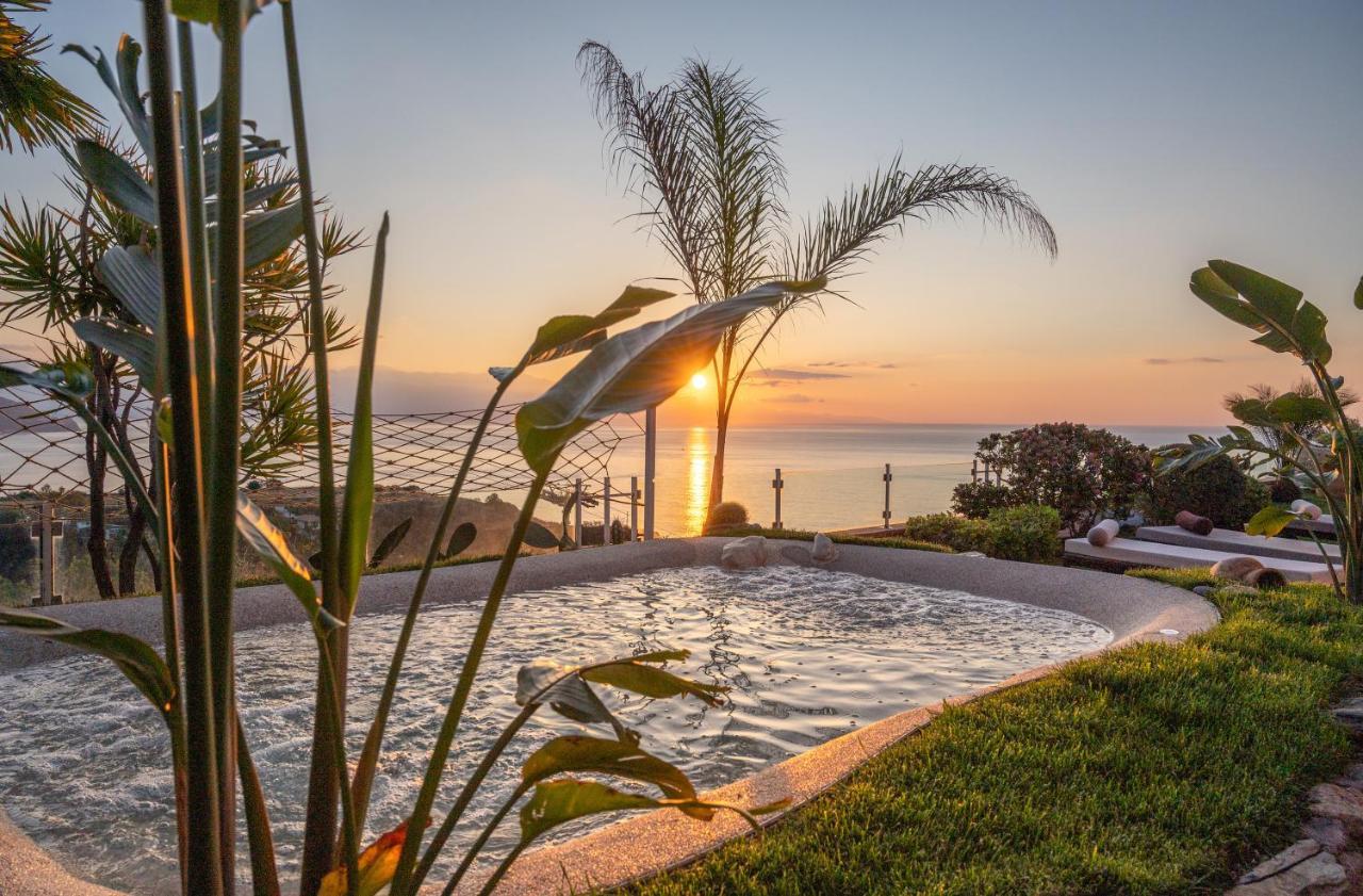 Luxury Taorum Villa With Spectacular Sea Views In 陶尔米纳 外观 照片