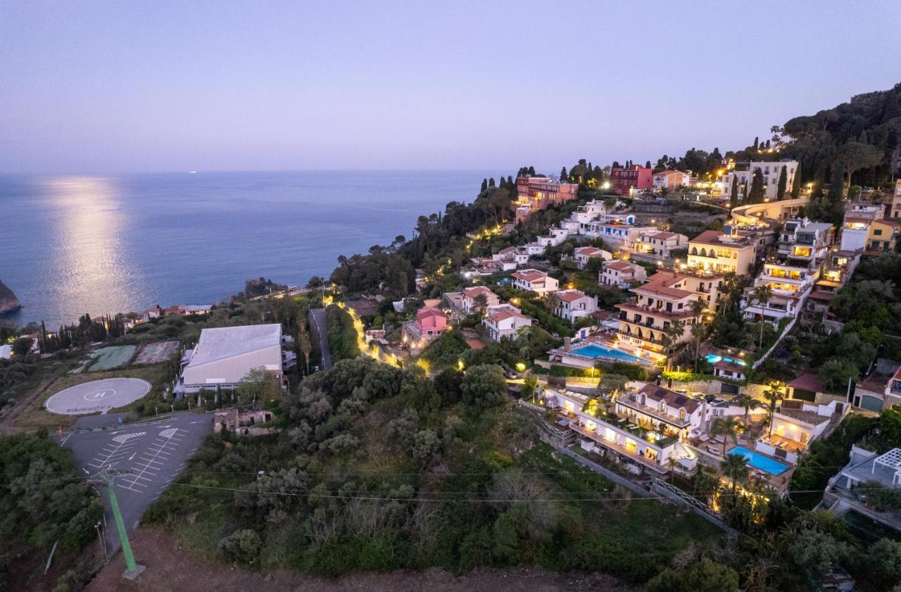 Luxury Taorum Villa With Spectacular Sea Views In 陶尔米纳 外观 照片