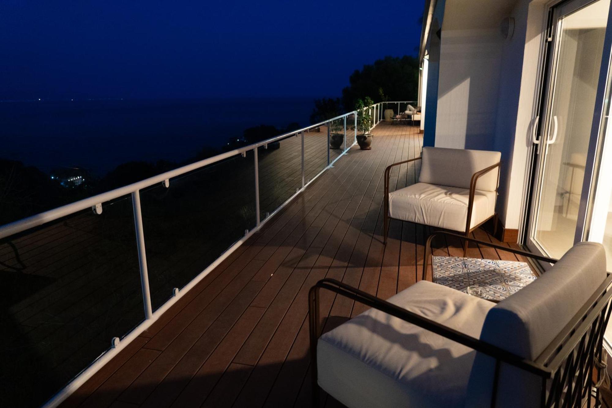 Luxury Taorum Villa With Spectacular Sea Views In 陶尔米纳 外观 照片