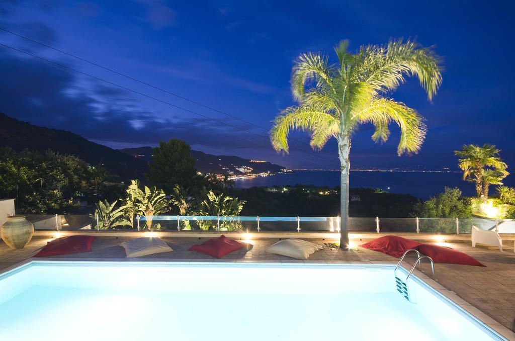 Luxury Taorum Villa With Spectacular Sea Views In 陶尔米纳 外观 照片