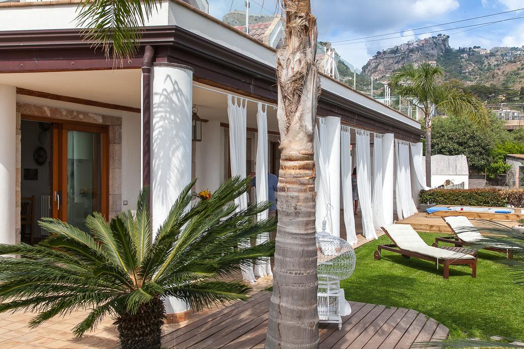 Luxury Taorum Villa With Spectacular Sea Views In 陶尔米纳 外观 照片