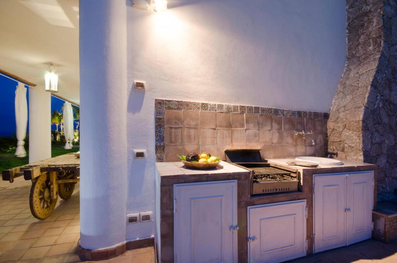 Luxury Taorum Villa With Spectacular Sea Views In 陶尔米纳 外观 照片
